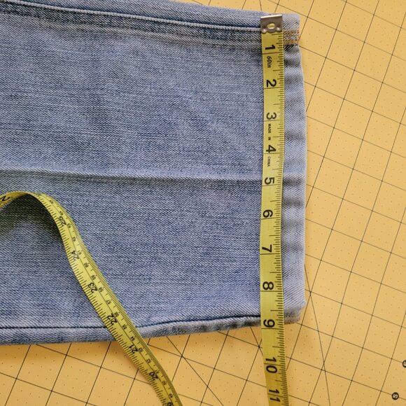Vintage Tommy Hilfiger Hipster Blue Jean Capris Misses 18 - Picture 9 of 10